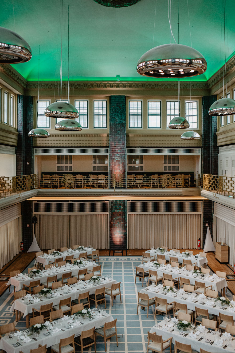 Hochzeitstafel im KWB im Stadtpalais Köln