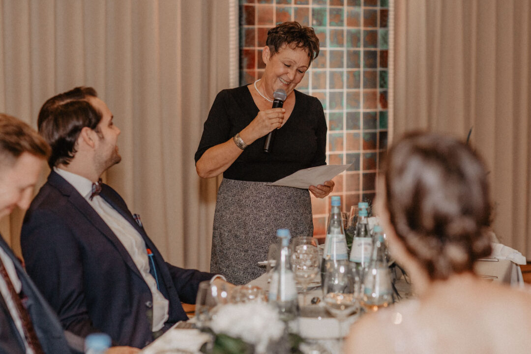 Hochzeitsrede beim Dinner im KWB Köln