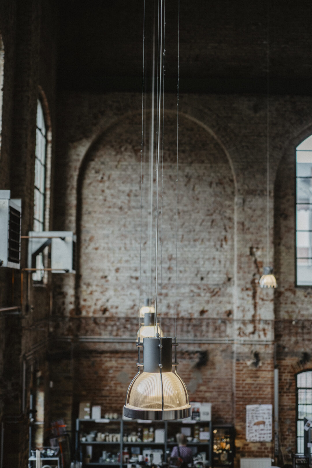 Industrie-Lampen in der Hochzeitslocation Gasthaus Stromberg in Waltrop