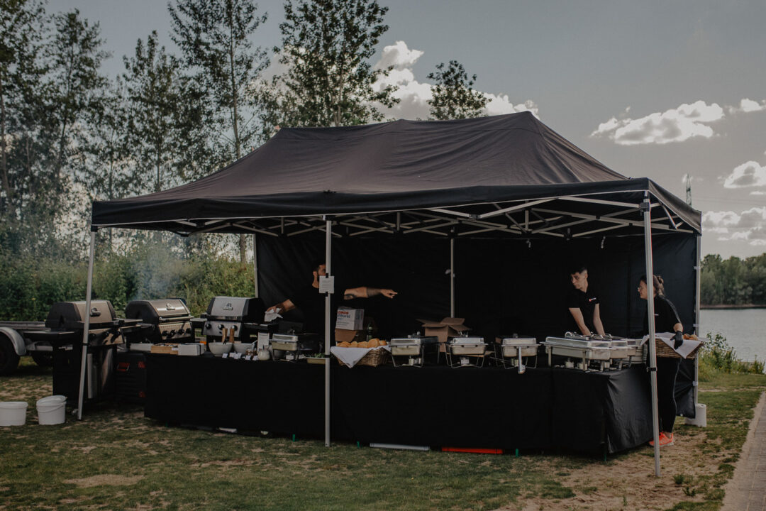 Streetfood Grillstation bei Hochzeit
